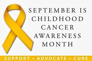 September is Childhood Cancer Awareness Month