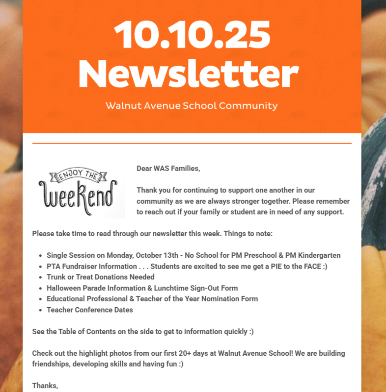 October 10, 2025 Newsletter