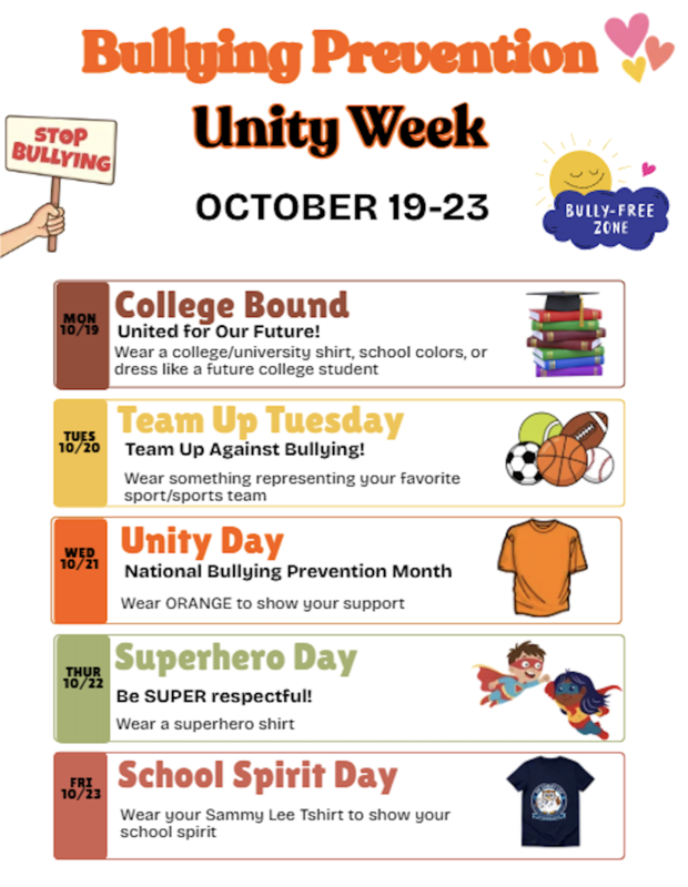 Bullying Prevention/ Unity Week - Semana de la Prevención del Acoso Escolar / Unidad Featured Photo