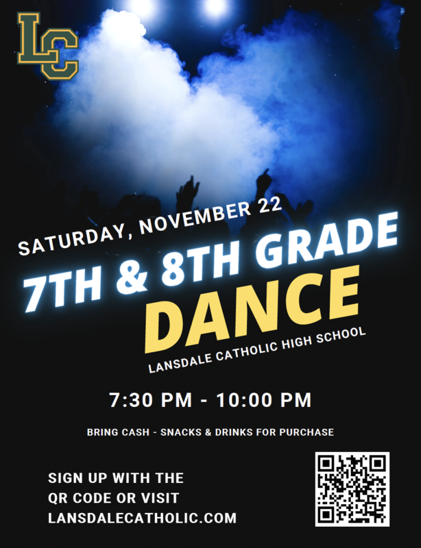 7th and 8th Grade Dance - November 22 Featured Photo