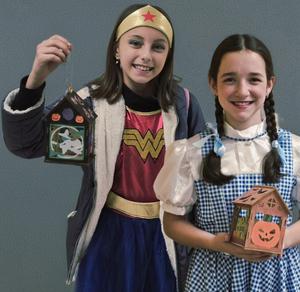 Showing off their crafts