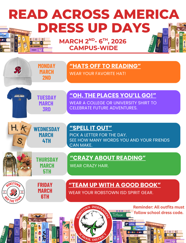 Read Across America Dress Up Days