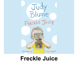 Freckle Juice
