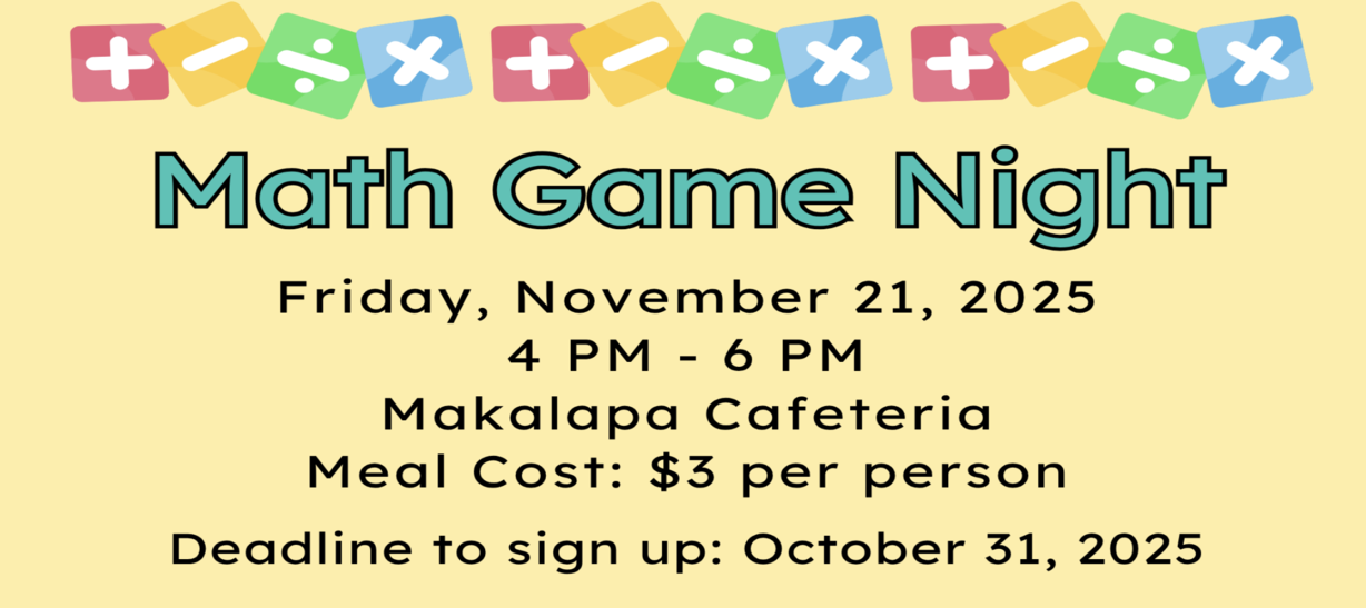 math game night
