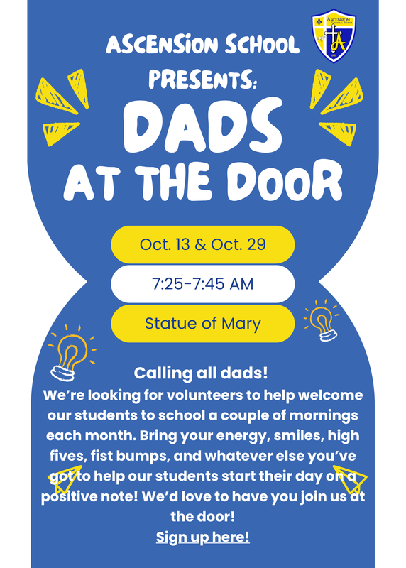 Dads at the door