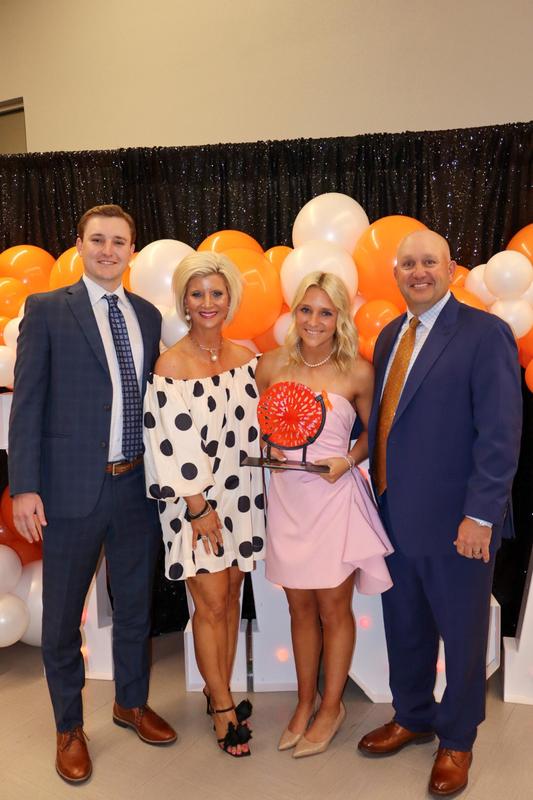 Brinkley Coker and family at YWCA Women of Excellence Awards Banquet