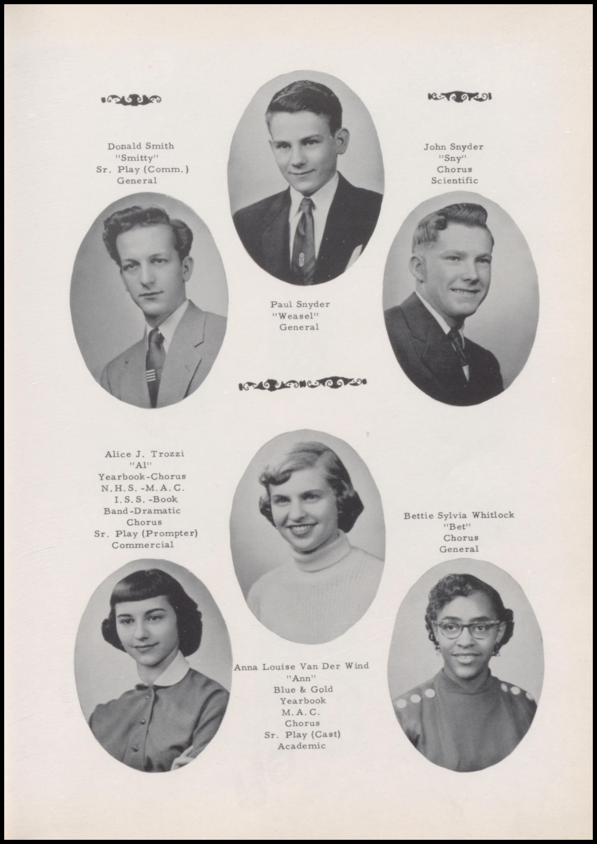1954 The Bear Bentworth School District Yearbooks Bentworth School