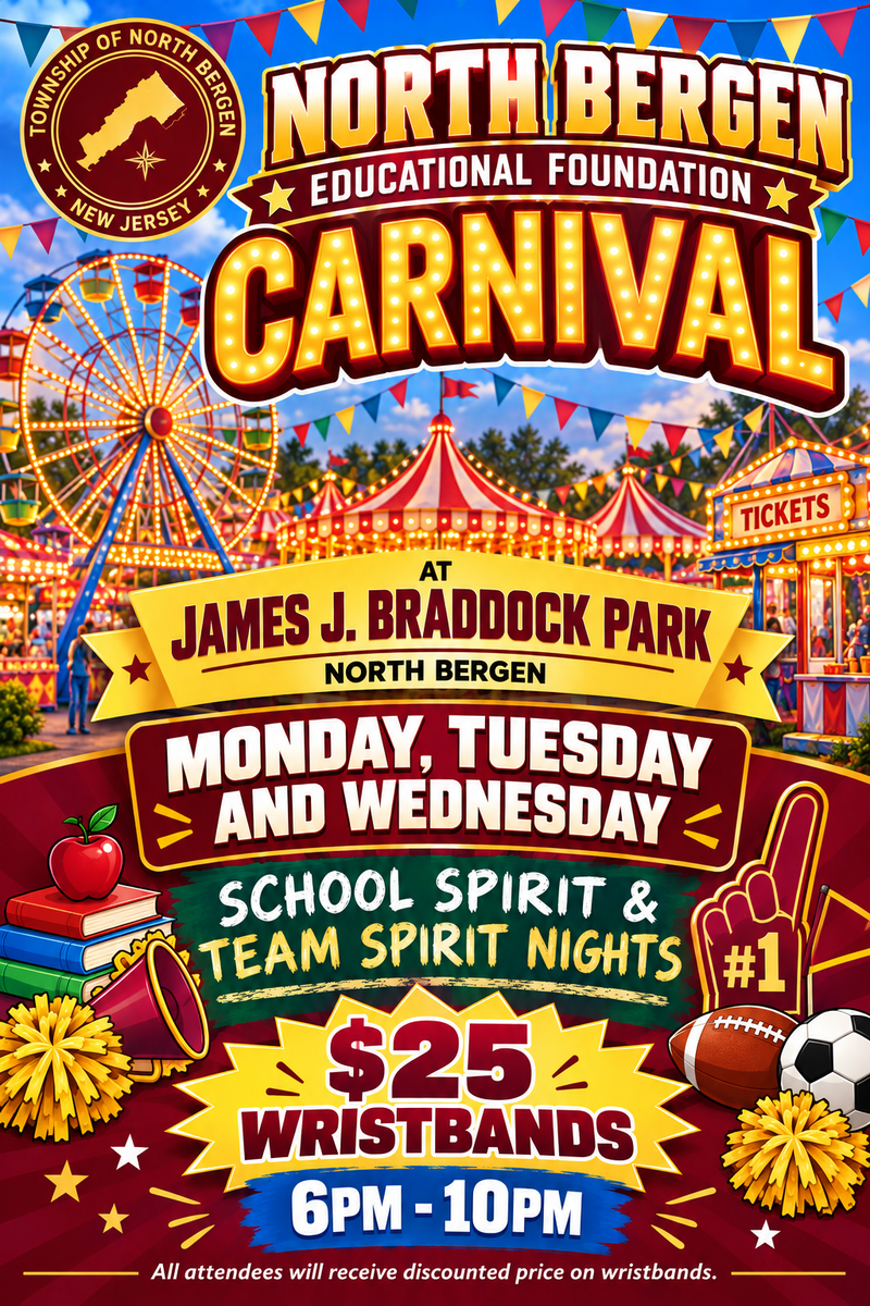 North Bergen Carnival Flyer