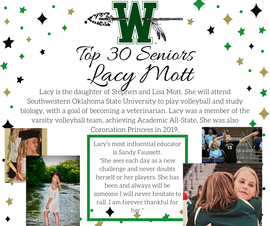 graphic of lacy mott