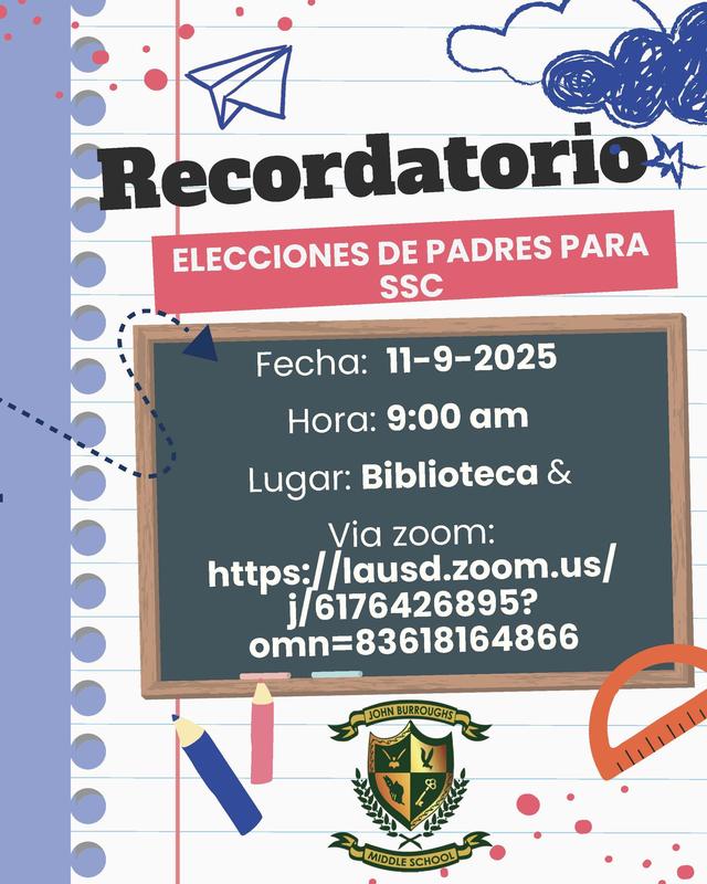 SSC Parent Elections Spanish