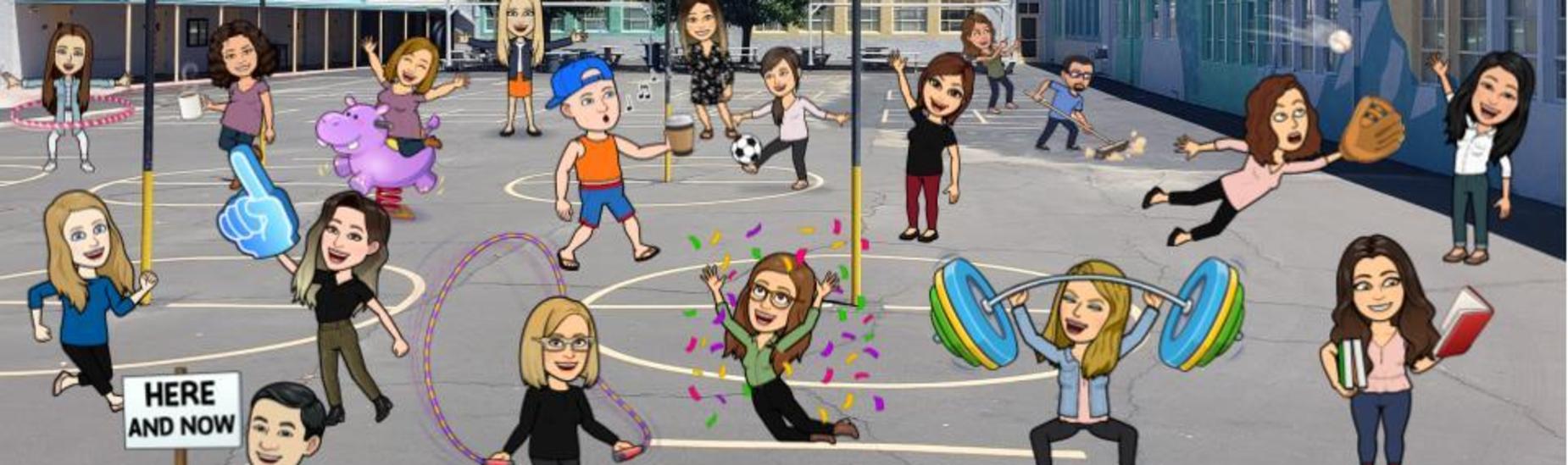 bitmoji staff
