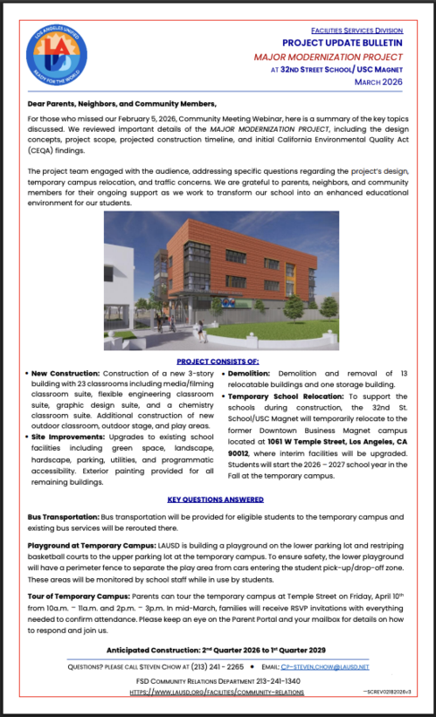 Project Bulletin