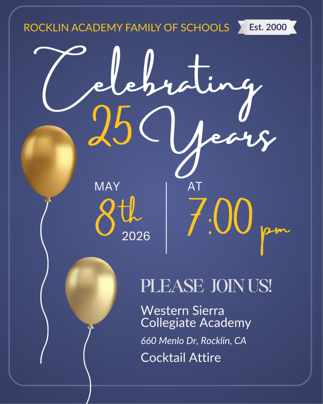 Celebrate 25 years. May 8th at 7pm