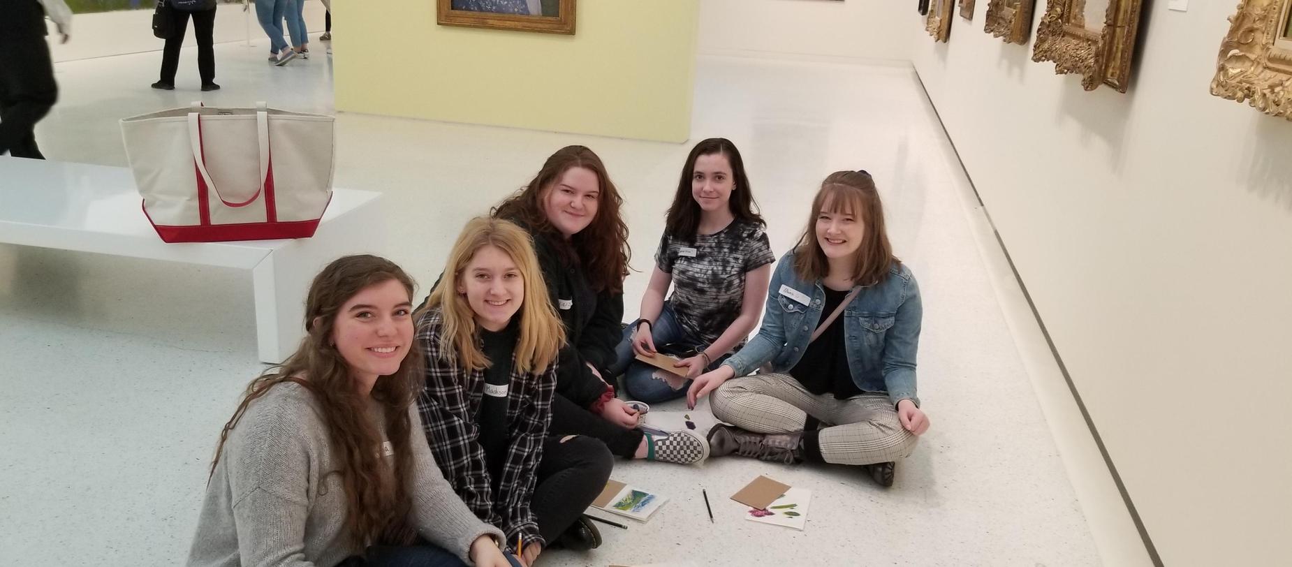 High School Art Field Trip