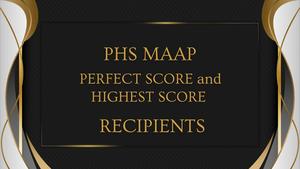 Image reads "Perfect  or highest MAAP score