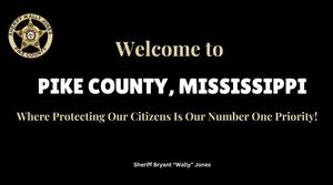 Welcome message from Sheriff Jones