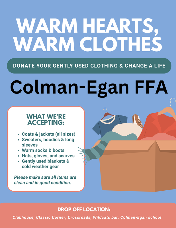 C-E FFA Clothing Drive