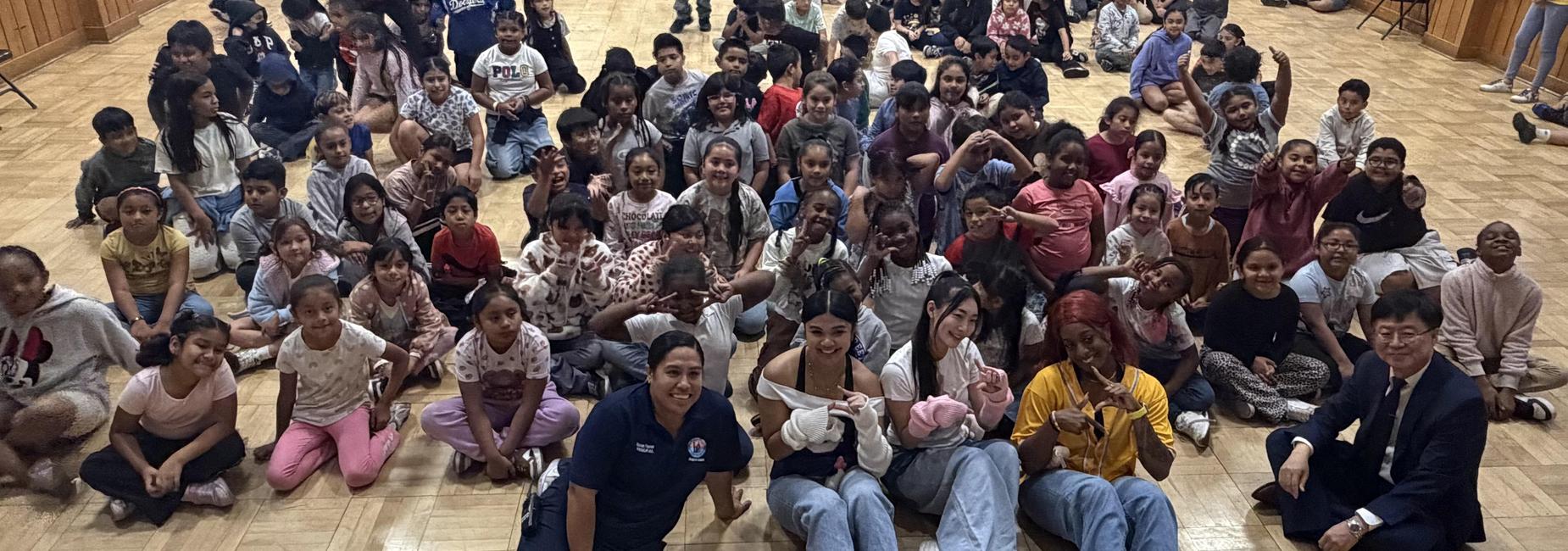 Principal for the day Mr Lee