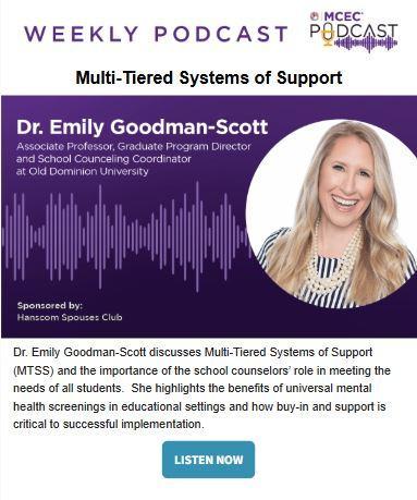 MCEC Weekly Podcast: Multi-Tiered Systems of Support