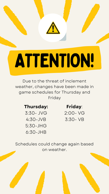 Game Time Changes
