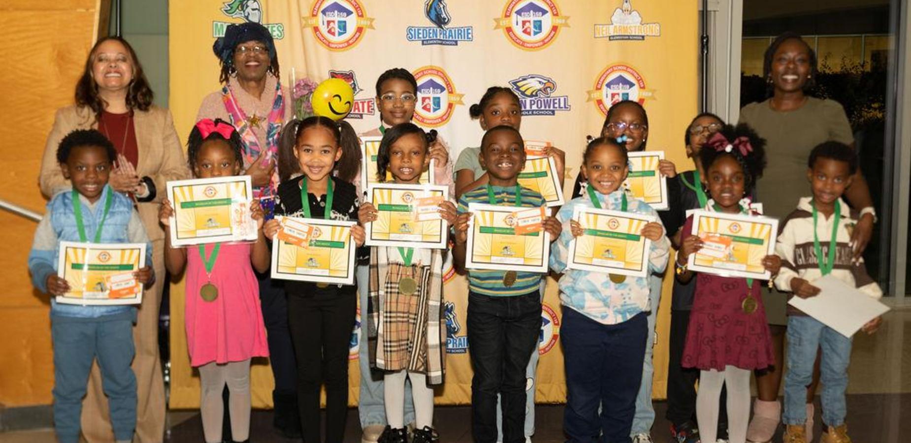 STARS (Superintendent Thriving & Achievement Recipients) for the 1st Quarter