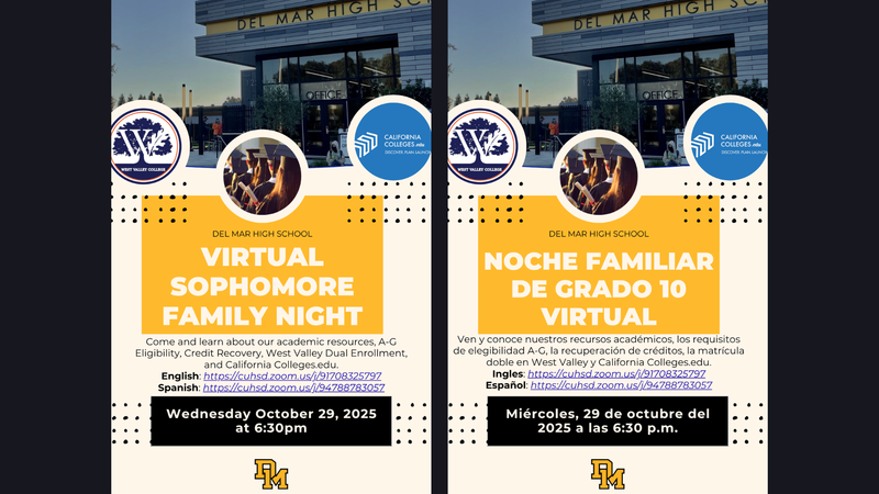 sophomore family night via zoom on oct 29 2025
