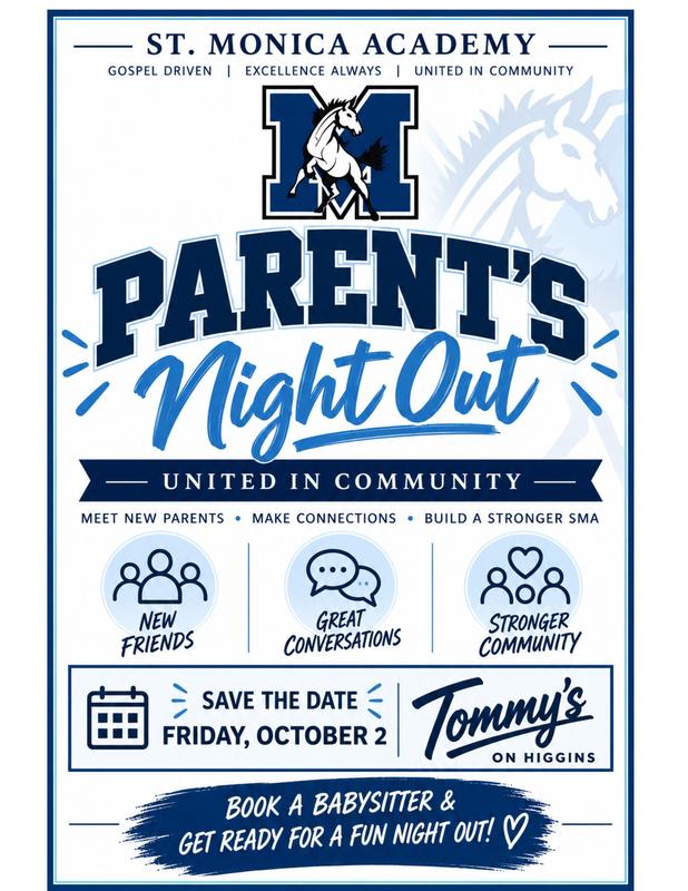 Parents Night Out Flyer