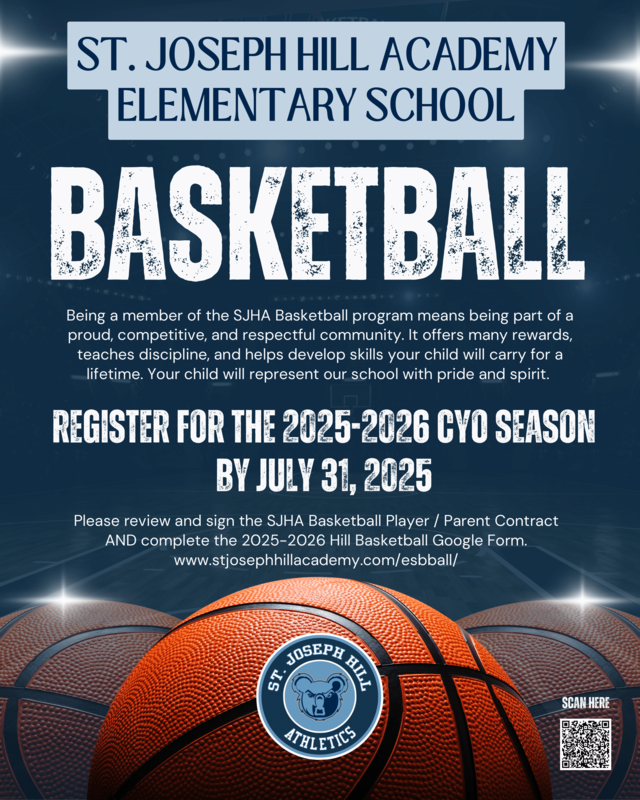 SJHA 2025-2026 BASKETBALL REGISTRATION OPEN