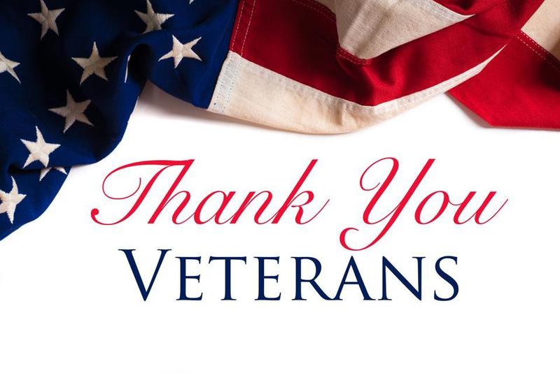 Thank you, Veterans.