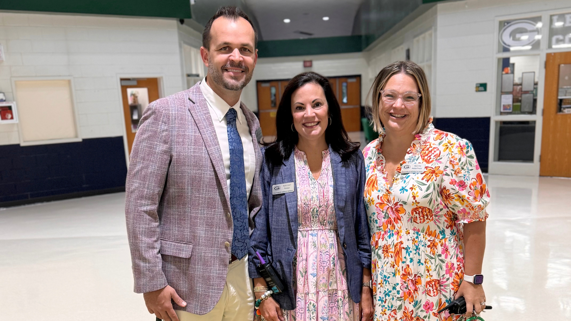 Assistant Principal Jordan, Principal Cliatt, & Assistant Principal Gray are here to support you!
