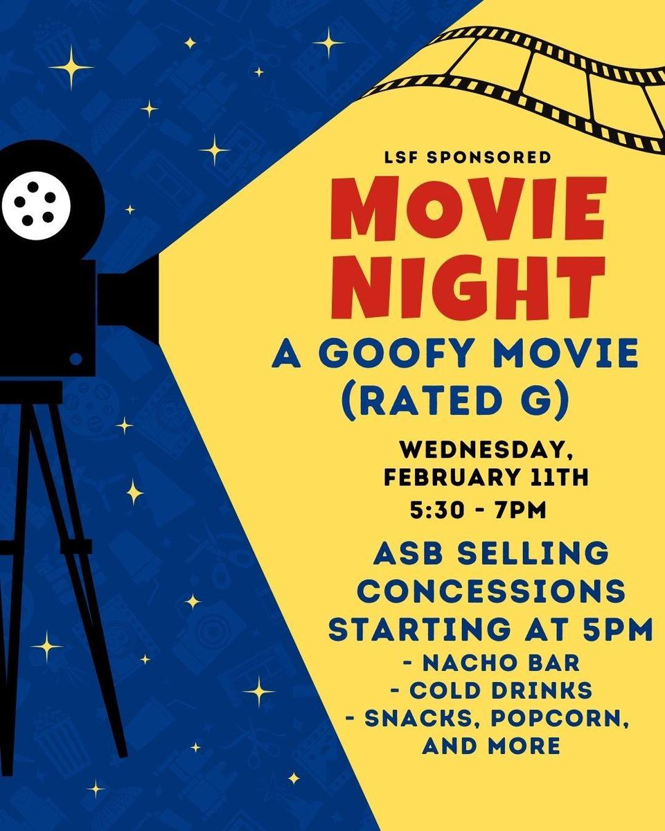 LSF Movie Night 2/11/26