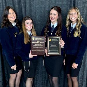 CHS FFA Ag Comms team National Reserve Champions