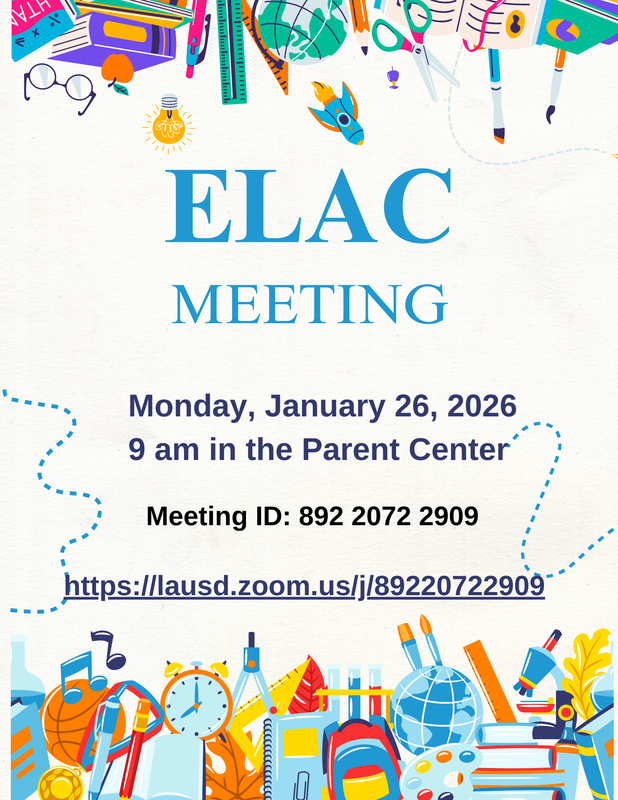 ELAC Meeting