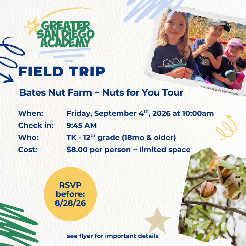 Info graphic with field trip details