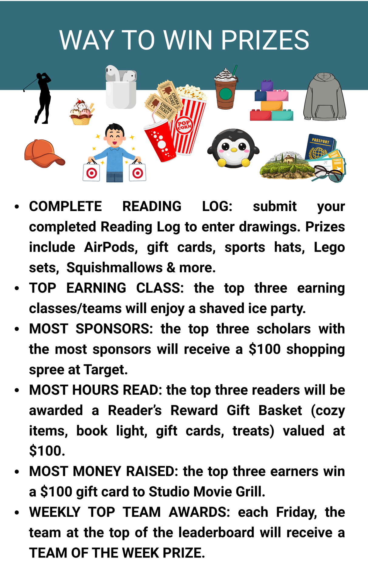 prizes