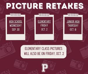 Perry Public Schools Picture Retakes Class Pictures
