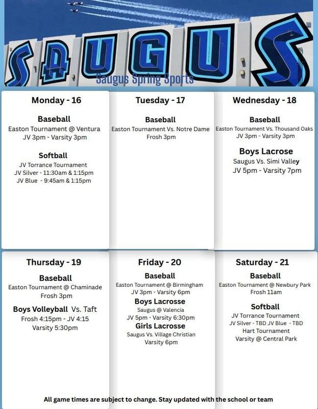 Sports this Week!