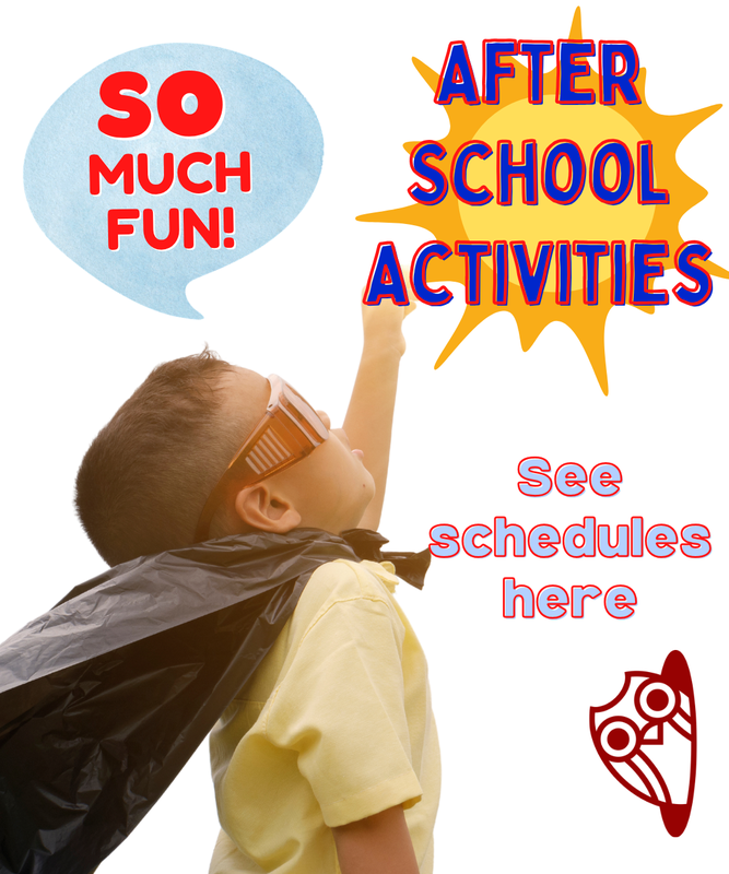 After School Activities Schedule