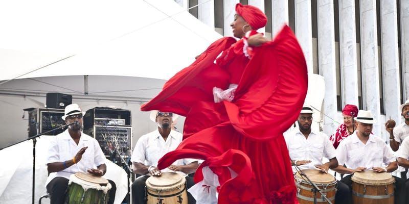 Bomba Dance and Drum Class for Parents
