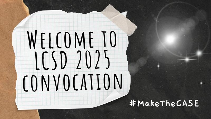 LCSD Convocation Video Graphic