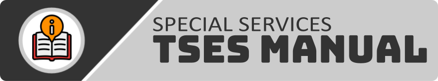 Special Services TSES Manual