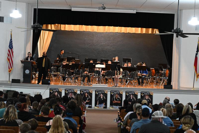 Spring band concert.
