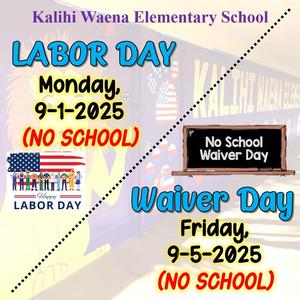 Labor Waiver Day 2025