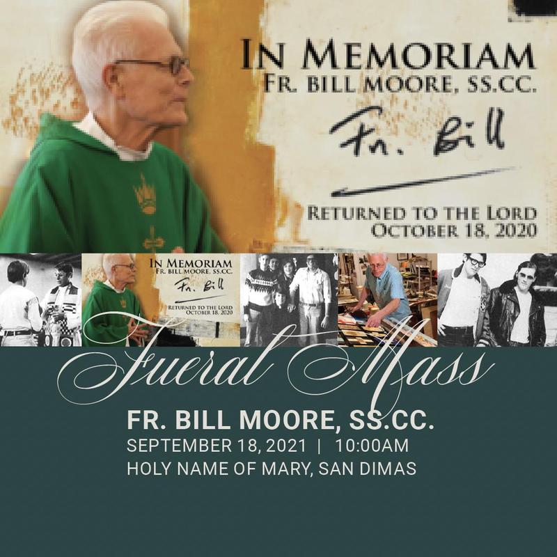 Funeral Mass for Fr. Bill Moore, SS.CC. Featured Photo