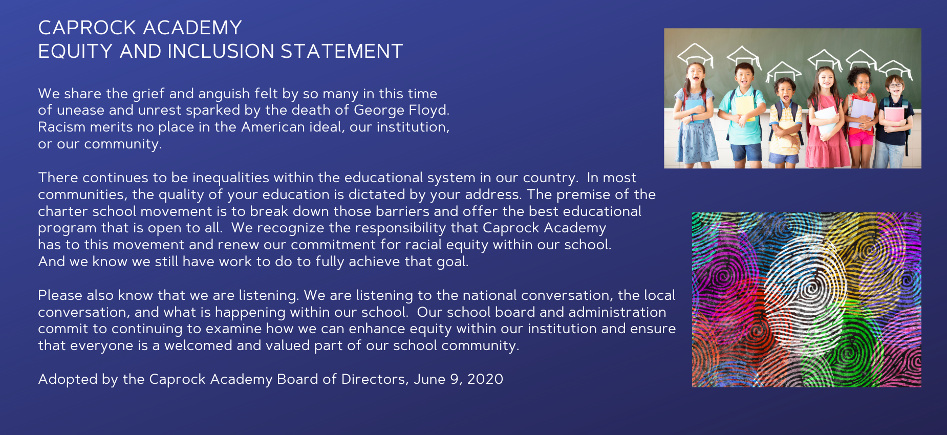 CA Equity and Inclusion Statement