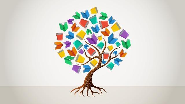 A Tree made of Books