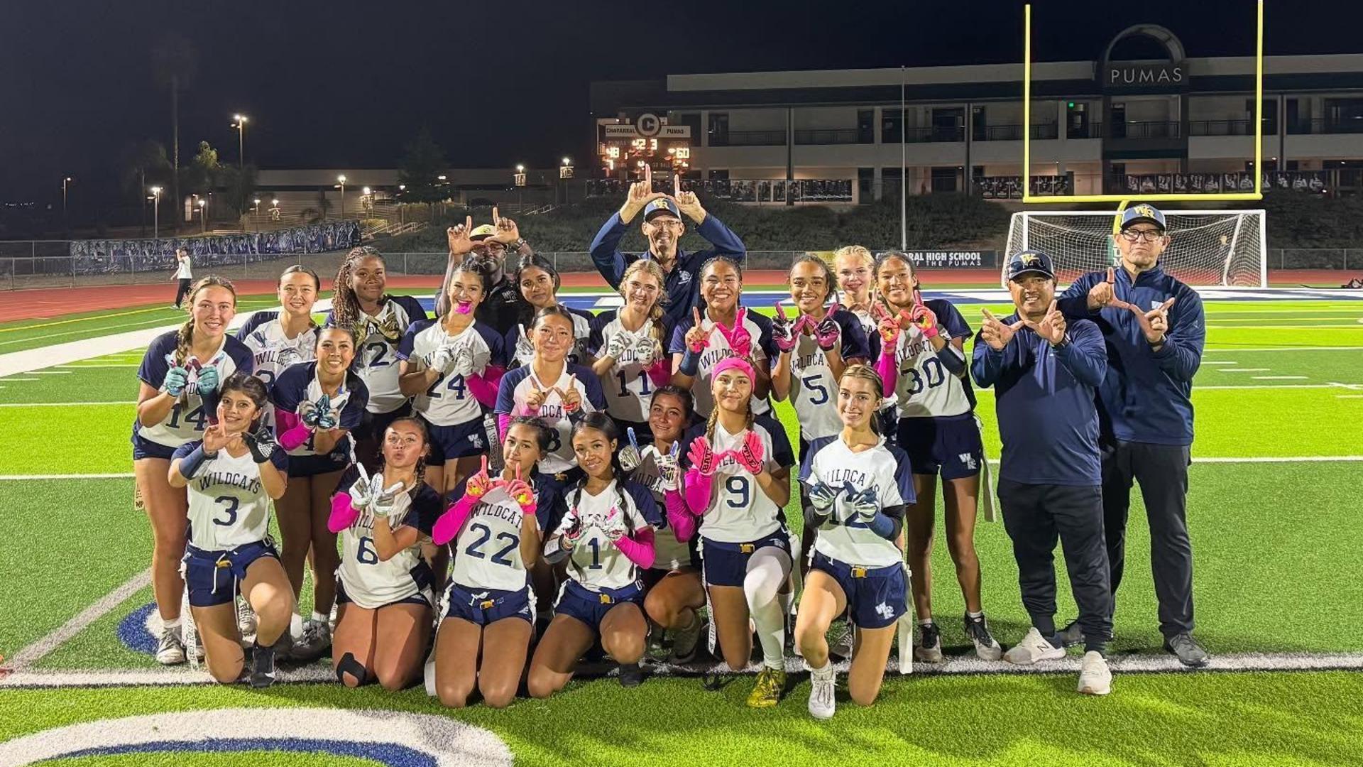 Girls Flag Football Picture