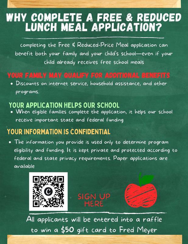 Why Complete a Free and Reduced Meal Form?