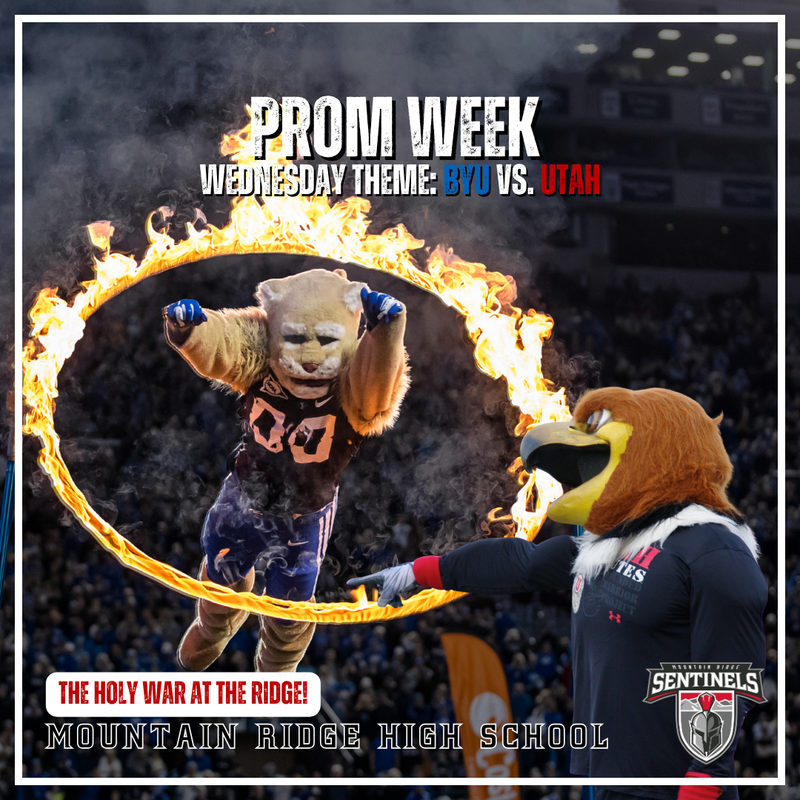 BYU vs Utah day at MRHS for 2026 Prom