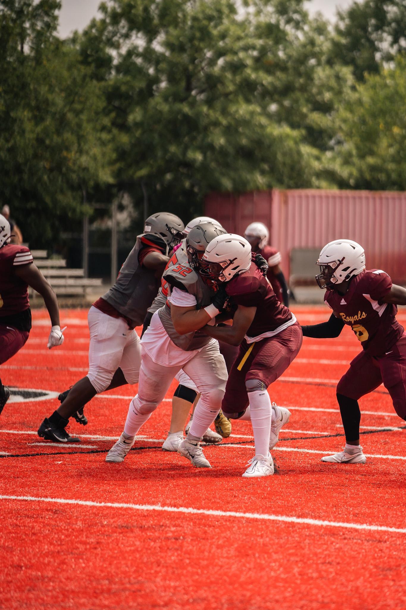 Varsity Football Fall Sports Christ The King High School